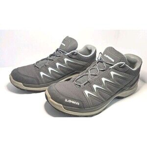 Lowa Innox Pro Lo Mens Hiking Shoes Sz 10 Steel Gray Lace Up Low Top Sneaker